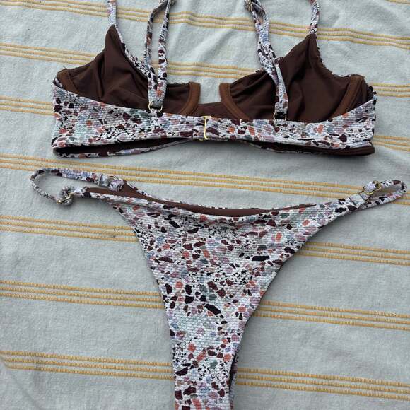 Speckled Bikini Set - Picture 3 of 7
